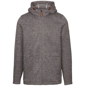 Trespass Faddiley Hoodie - Grey - Long Sleeve - Full Zip - Men Trespass Faddiley Hoodie - Grey - Long Sleeve - Full Zip - Men