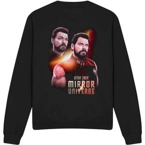 Sweatshirt Riker Star Trek - Noir - Adulte Unisexe Sweatshirt Riker Star Trek - Noir - Adulte Unisexe