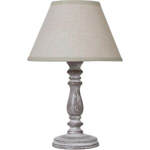 Hill Interiors Setia Lampe de Table en Lin, Colonne - Lampe de Table Hill Interiors Setia Lampe de Table en Lin, Colonne - Lampe de Table