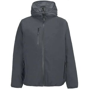 SOLS Falcon Heren Gevoerde Softshell Jas Charcoal SOLS Falcon Heren Gevoerde Softshell Jas Charcoal