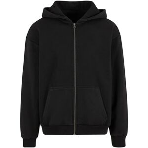Build Your Brand Sweat à Capuche Noire XXL - Vintage à Fermeture Éclair Complète Build Your Brand Sweat à Capuche Noire XXL - Vintage à Fermeture Éclair Complète