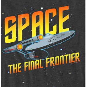 T-Shirt Unisexe Star Trek Charbon XXL T-Shirt Unisexe Star Trek Charbon XXL