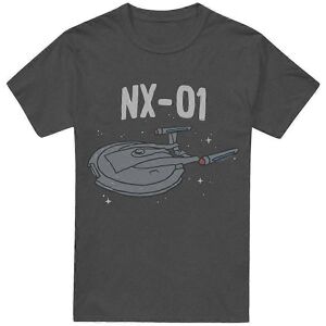 T-Shirt Classe NX Star Trek - Unisexe Adulte - Charbon XXL T-Shirt Classe NX Star Trek - Unisexe Adulte - Charbon XXL