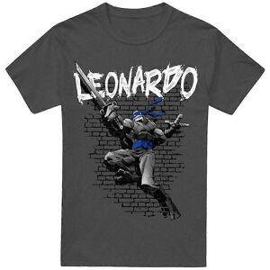 Teenage Mutant Ninja Turtles T-shirt Léonardo Charbon - Adulte Unisexe Teenage Mutant Ninja Turtles T-shirt Léonardo Charbon - Adulte Unisexe