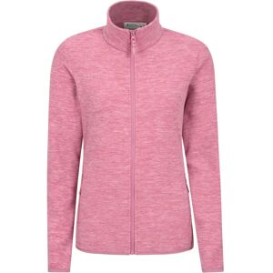 Mountain Warehouse Damen Snowdon II Melange Vollzip Fleecejacke - Fleecejacke Mountain Warehouse Damen Snowdon II Melange Vollzip Fleecejacke - Fleecejacke