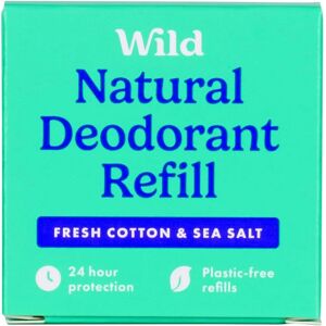 WILD Anywear Fresh Cotton & Sea Salt solid air freshener refill 40 g WILD Anywear Fresh Cotton & Sea Salt solid air freshener refill 40 g