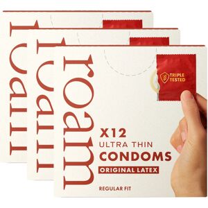 Roam Ultra Thin Condoms - Original Latex - 12 Pack Roam Ultra Thin Condoms - Original Latex - 12 Pack
