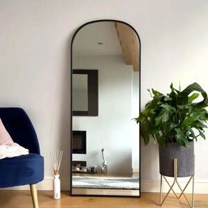 Jōbū Home Yōko Arch Mirror - Black Metal - 150cm X 60cm - Mirror Jōbū Home Yōko Arch Mirror - Black Metal - 150cm X 60cm - Mirror
