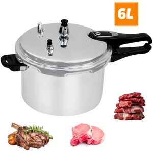 DENNY INT LTD - 6L Pressure Cooker - Aluminium - Pressure Cooker DENNY INT LTD - 6L Pressure Cooker - Aluminium - Pressure Cooker