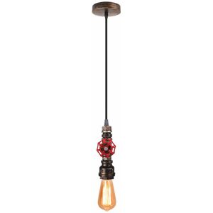 AXHUP Iron Pipe Pendant Rust E27 - Pendant Light AXHUP Iron Pipe Pendant Rust E27 - Pendant Light