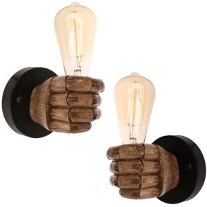 HuisCreativ Fist Wall Lamp - Vintage Industrial Style HuisCreativ Fist Wall Lamp - Vintage Industrial Style