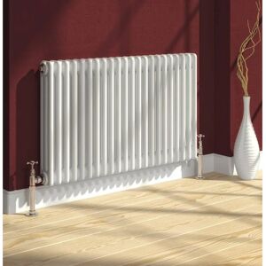 Reina - Colona 3 Column Horizontal Radiator - 300mm H - 1190mm W Reina - Colona 3 Column Horizontal Radiator - 300mm H - 1190mm W