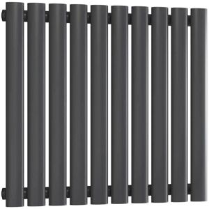 Reina - Neva Designer Radiator - 550mm H - Anthracite - Radiator Reina - Neva Designer Radiator - 550mm H - Anthracite - Radiator