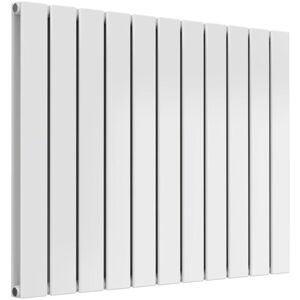 Reina - Flat Double Designer Horizontal Radiator - 600x810mm Reina - Flat Double Designer Horizontal Radiator - 600x810mm