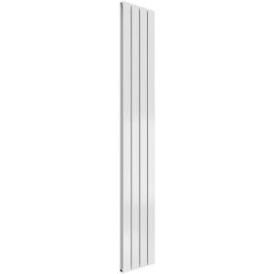 Reina - Flat Double Designer Vertical Radiator - 1800mm - White - Radiator Reina - Flat Double Designer Vertical Radiator - 1800mm - White - Radiator