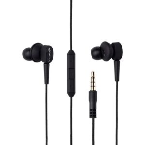 Écouteurs filaires BOOMPODS - In-Ear - Microphone - Noir Écouteurs filaires BOOMPODS - In-Ear - Microphone - Noir
