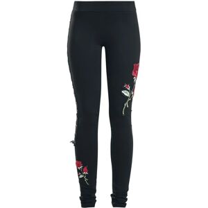 Vixxsin Rose Korsett Leggings - Skinny - Schwarz - Damen Vixxsin Rose Korsett Leggings - Skinny - Schwarz - Damen