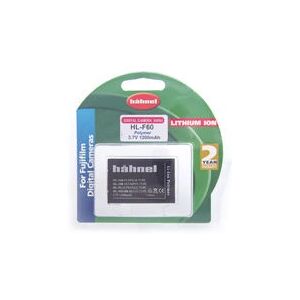 Batería de reemplazo Hahnel NP-60 para Fujifilm - 1250mAh Batería de reemplazo Hahnel NP-60 para Fujifilm - 1250mAh