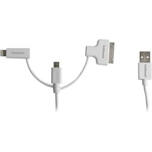 Cabo USB Hähnel 1000 651.0 - 1,5m - Branco - Micro-USB B Cabo USB Hähnel 1000 651.0 - 1,5m - Branco - Micro-USB B