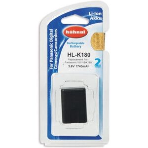 Bateria de íons de lítio Hahnel HL-K180 - Para câmeras de vídeo Bateria de íons de lítio Hahnel HL-K180 - Para câmeras de vídeo