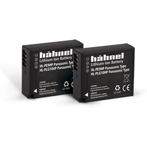 Hahnel HL-PLG10HP Doppio Pack Batteria Fotocamera - Ioni di litio Hahnel HL-PLG10HP Doppio Pack Batteria Fotocamera - Ioni di litio