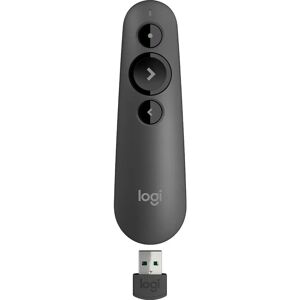 Telecomandă de prezentare laser Logitech R500 - Negru - 3 butoane Telecomandă de prezentare laser Logitech R500 - Negru - 3 butoane