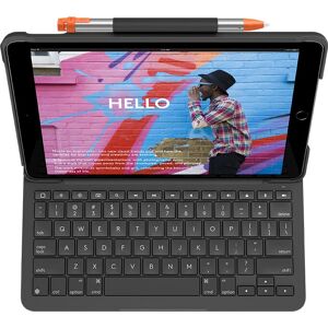 Logitech Slim Folio (DE, iPad 2019-2021), Teclado para Tablet, Gris Logitech Slim Folio (DE, iPad 2019-2021), Teclado para Tablet, Gris