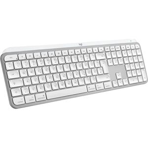Logitech MX Keys S für Mac kabellose Tastatur - Aluminium, Weiß Logitech MX Keys S für Mac kabellose Tastatur - Aluminium, Weiß
