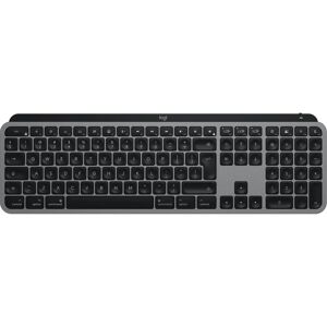 Logitech MX Keys S for Mac - Langaton RF + Bluetooth - Yhdysvallat - Alumiini, Musta Logitech MX Keys S for Mac - Langaton RF + Bluetooth - Yhdysvallat - Alumiini, Musta