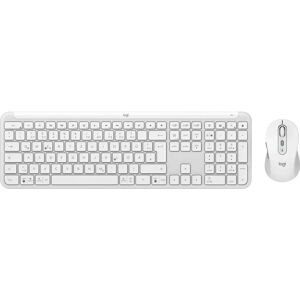 Logitech MK950 Signature Slim Tastatur Maus-Set - Kabellos, Bluetooth, Deutsch, Weiß Logitech MK950 Signature Slim Tastatur Maus-Set - Kabellos, Bluetooth, Deutsch, Weiß