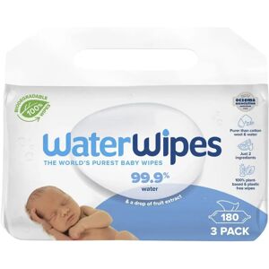 WaterWipes 7063297 Baby Wipes with 99.9% Organic Water - Baby Wipes WaterWipes 7063297 Baby Wipes with 99.9% Organic Water - Baby Wipes