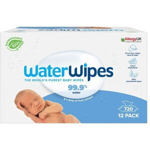 WaterWipes Baby Wipes 12 Pack - Gentle, Biodegradable Baby Wipes WaterWipes Baby Wipes 12 Pack - Gentle, Biodegradable Baby Wipes