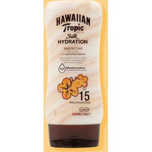 Hawaiian Tropic Hidratación de Seda Loción Protectora Solar SPF 15 (180ml) Hawaiian Tropic Hidratación de Seda Loción Protectora Solar SPF 15 (180ml)