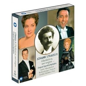 Warner Musik Box-Set - Johann Strauss II: Glücklich ist, wer vergisst... - Klassische Opern-Highlights Warner Musik Box-Set - Johann Strauss II: Glücklich ist, wer vergisst... - Klassische Opern-Highlights