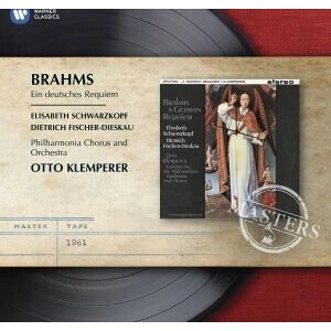 Warner Classics Elisabeth Schwarzkopf - Brahms: Ein deutsches Requiem - CD - Publicité Warner Classics Elisabeth Schwarzkopf - Brahms: Ein deutsches Requiem - CD - Publicité