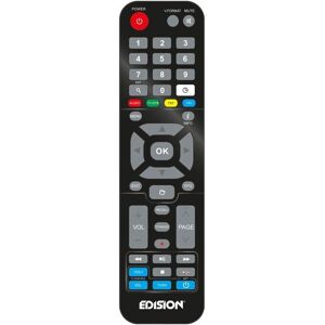 Edision Universele Afstandsbediening - TV, Mediaspeler, Muziekspeler Edision Universele Afstandsbediening - TV, Mediaspeler, Muziekspeler