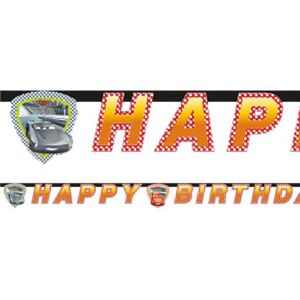Jadeo Cars 3 2m Birthday Garland - Party Decoration Jadeo Cars 3 2m Birthday Garland - Party Decoration