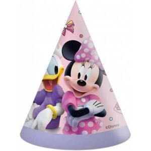 Chapeaux de fête compostables Disney Minnie - 6 pièces - Publicité Chapeaux de fête compostables Disney Minnie - 6 pièces - Publicité