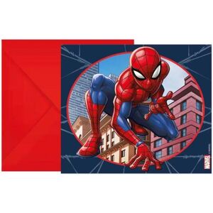 Amscan 728.93951 Party Einladung - Spider-Man Amscan 728.93951 Party Einladung - Spider-Man