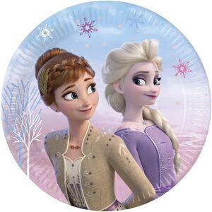 Assiette en papier Frozen Wind - 8 pièces 20cm - Publicité Assiette en papier Frozen Wind - 8 pièces 20cm - Publicité