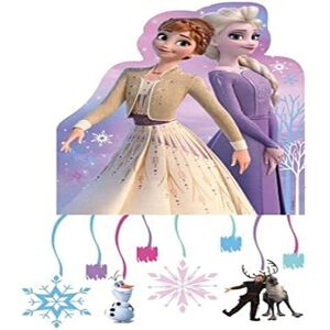 Piñata de puxar Frozen Anna Elsa - Piñata Piñata de puxar Frozen Anna Elsa - Piñata