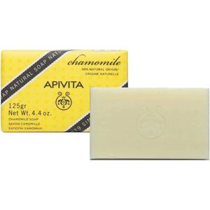Apivita Natural Soap Chamomile - 125 g - Cleansing Bar Apivita Natural Soap Chamomile - 125 g - Cleansing Bar