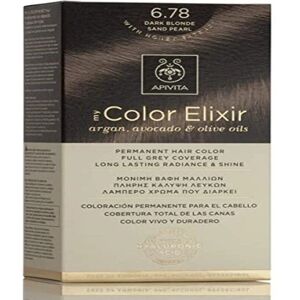 Apivita My Color Elixir Dunkelblond Dauerhafte Haarfarbe Apivita My Color Elixir Dunkelblond Dauerhafte Haarfarbe
