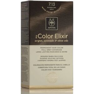 Apivita Mi Elixir de Color N7.13 Rubio Ceniza Dorado - Tinte de Pelo Apivita Mi Elixir de Color N7.13 Rubio Ceniza Dorado - Tinte de Pelo