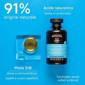 Apivita Hyaluronic Hydra Shampoo - Light & Moisturizing - Shampoo Apivita Hyaluronic Hydra Shampoo - Light & Moisturizing - Shampoo