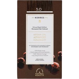 Colorant à l'huile d'argan Korres - Châtain clair, Sans ammoniaque Colorant à l'huile d'argan Korres - Châtain clair, Sans ammoniaque