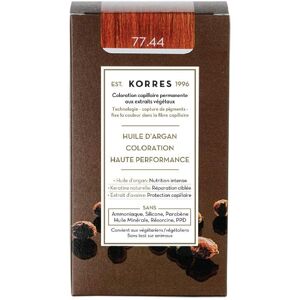 Korres Argan Oil Intensiivinen kuparinvaalea - Hiusväri Korres Argan Oil Intensiivinen kuparinvaalea - Hiusväri