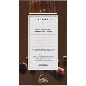 Korres Argan Oil Farge Blond Gyllen 6.3 - Permanent Korres Argan Oil Farge Blond Gyllen 6.3 - Permanent