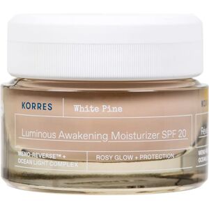 Korres White Pine Luminous Awakening Moisturizer SPF20, 40ml Korres White Pine Luminous Awakening Moisturizer SPF20, 40ml