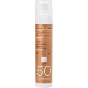Korres Red Grape Sheer Glow Finish Daily Sunscreen Face cream SPF50 - Face Sunscreen Korres Red Grape Sheer Glow Finish Daily Sunscreen Face cream SPF50 - Face Sunscreen